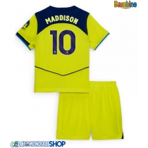 Maglie da calcio Tottenham Hotspur James Maddison #10 Terza Maglia Bambino 2025-26 Manica Corta + Pantaloni corti)